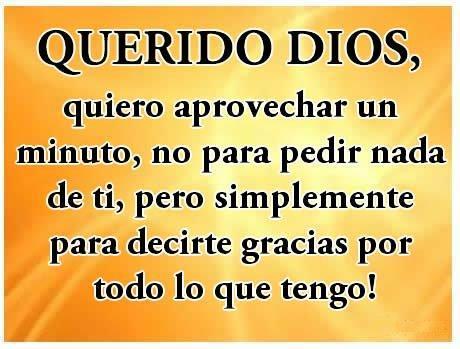 Frases de Agradecimiento a DIOS por las Bendiciones Recibidas