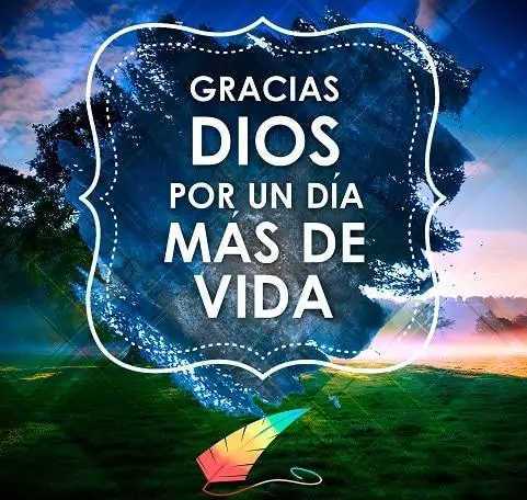 Frases de Agradecimiento a DIOS por las Bendiciones Recibidas