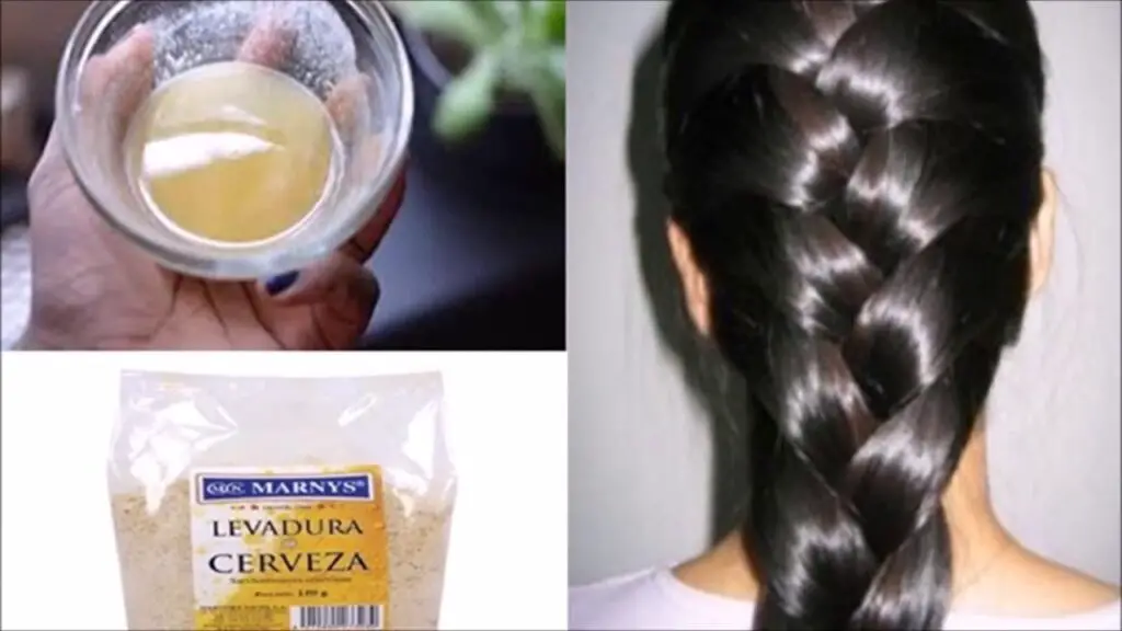 Levadura de cerveza para el pelo